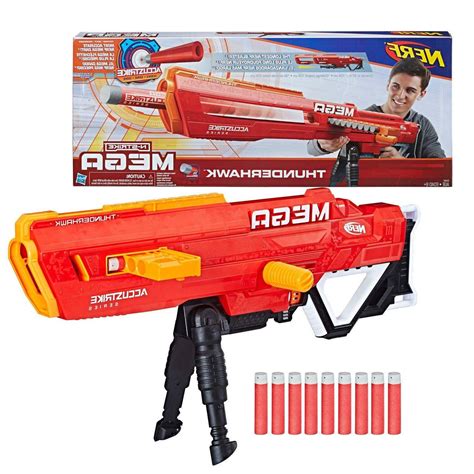 nerf mega guns|NERF Thunderhawk Nerf AccuStrike Mega Toy Blaster .